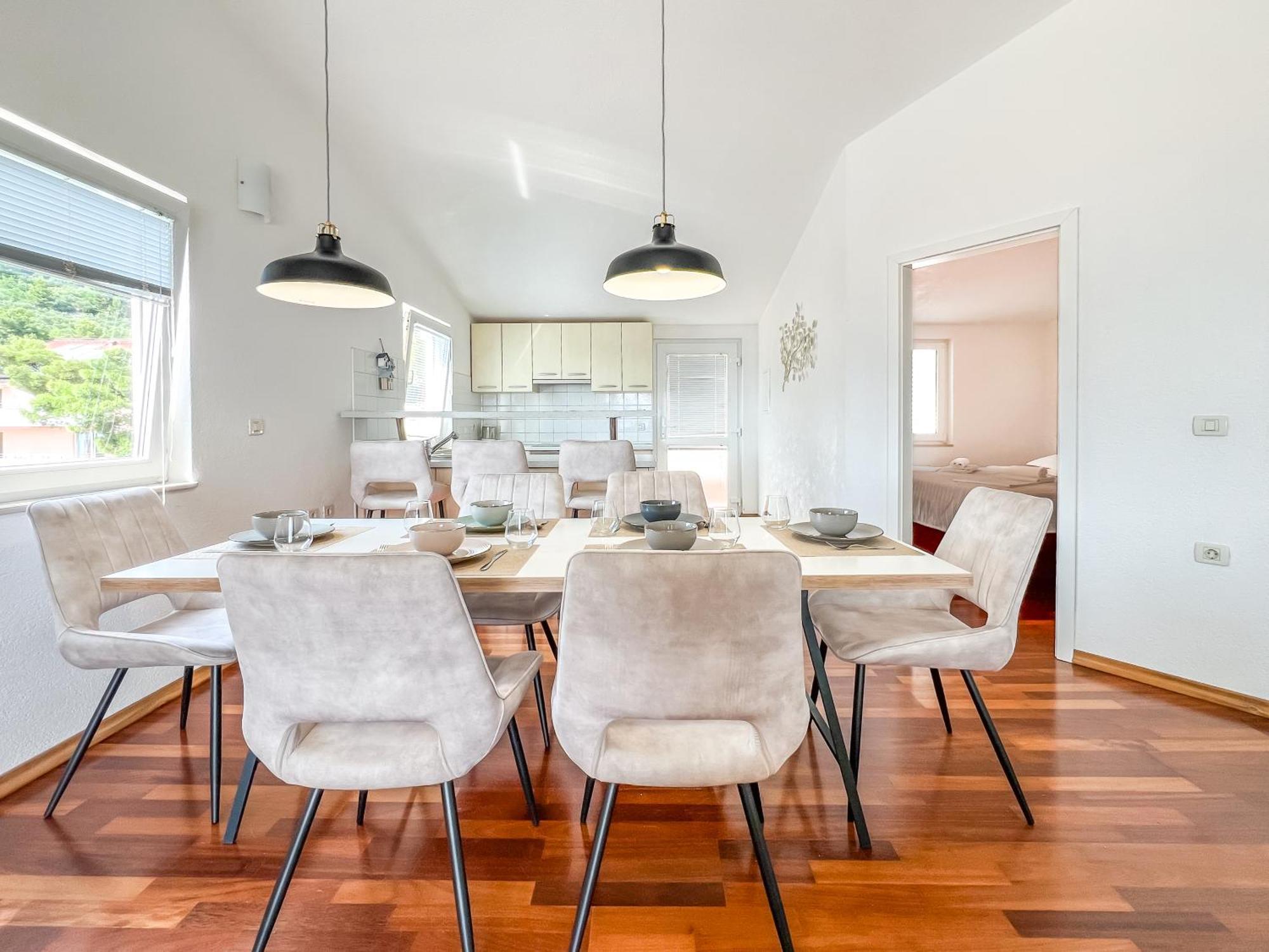 Apartments Larus Baška Voda Dış mekan fotoğraf