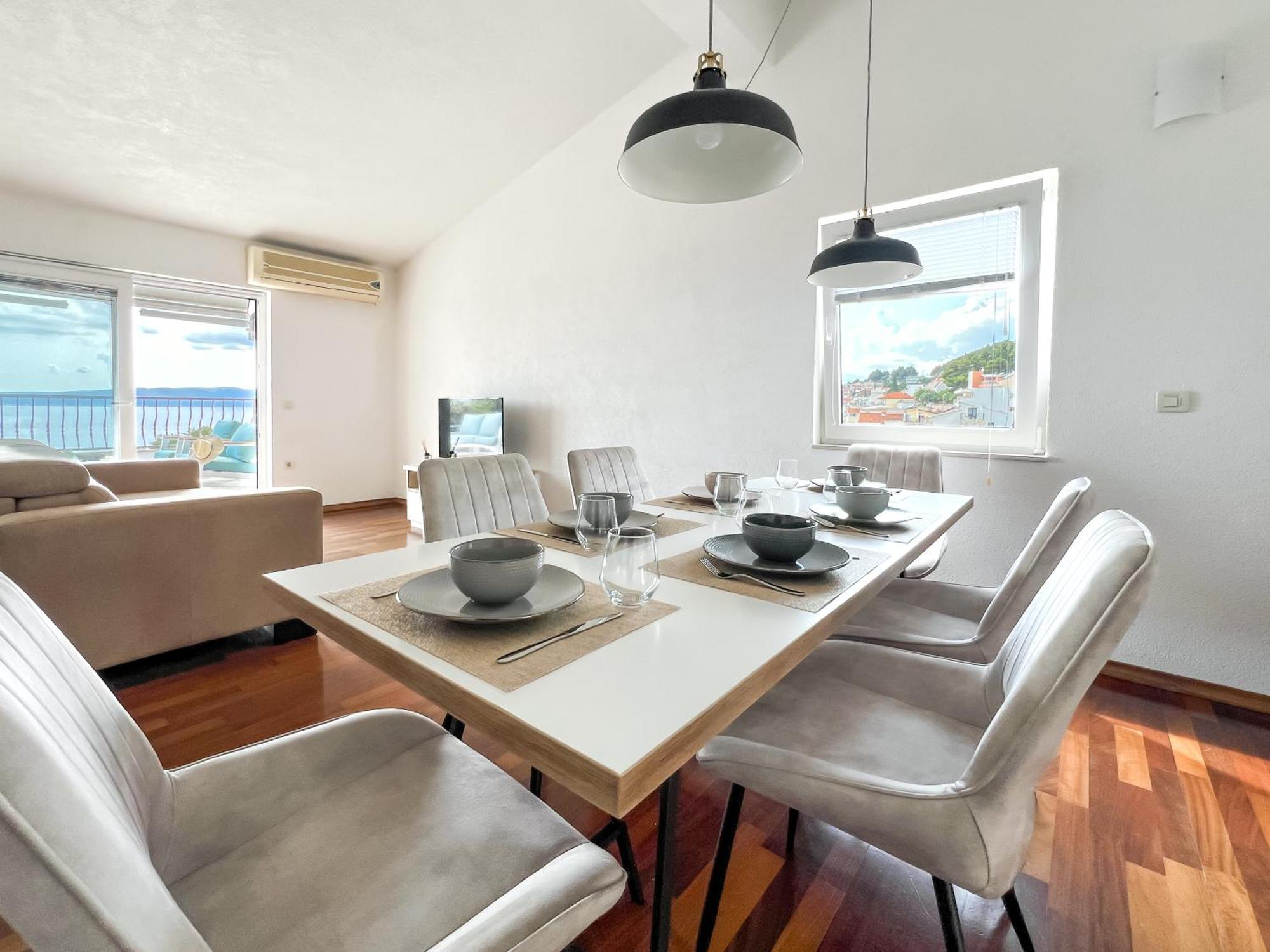 Apartments Larus Baška Voda Dış mekan fotoğraf